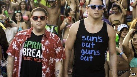 Jonah Hill and Channing Tatum in 22 Jump Street