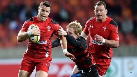 Wales' Gareth Davies