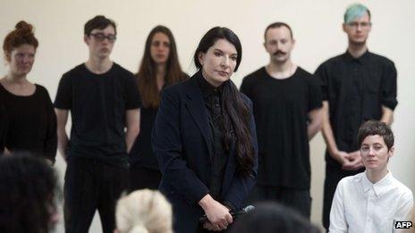 Marina Abramovic at the Serpentine