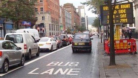 Bus lane