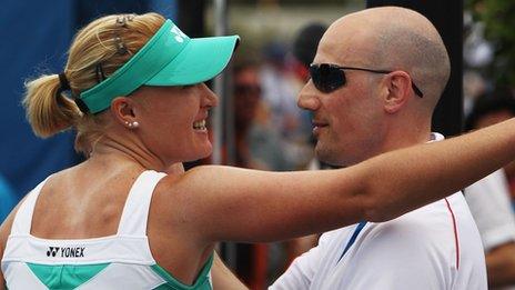 Elena Baltacha and Nino Severino