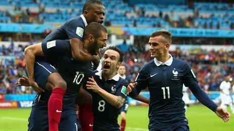 France v Honduras