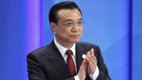 Chinese premier Li Keqiang