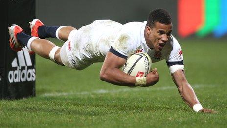 Anthony Watson scored for England