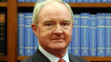 Lord Chief Justice Sir Declan Morgan