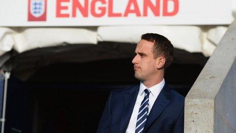 England Women's head coach Mark Sampson