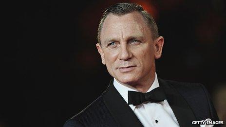 Daniel Craig as James Bond in Skyfall