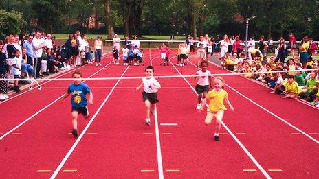 Primary school sports day