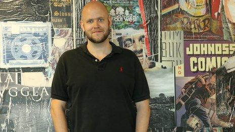 Daniel Ek, CEO and founder of Spotify