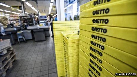 Netto shopping baskets