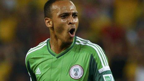 Nigeria's Peter Odemwingie