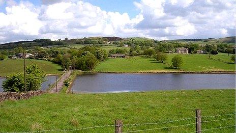 Upper Foulridge reservoir