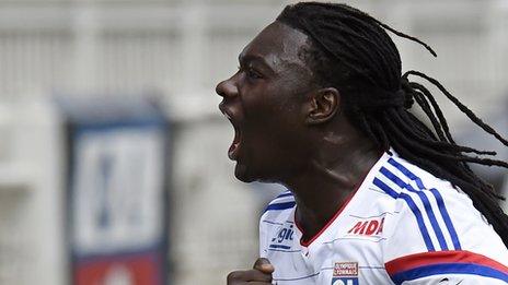 New Swansea striker Bafetimbi Gomis