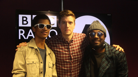 Will.i.am with Greg James