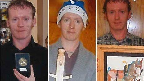 Three new images of James Attfield, released by police