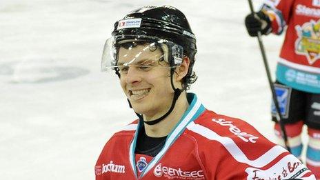 Craig Peacock of the Belfast Giants