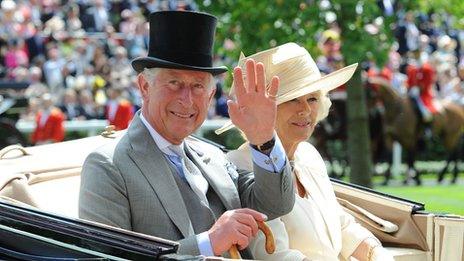 Prince of Wales and the Duchess of Cornwall