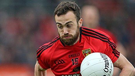 Conor Laverty starred in Down's win over Leitrim in Newry