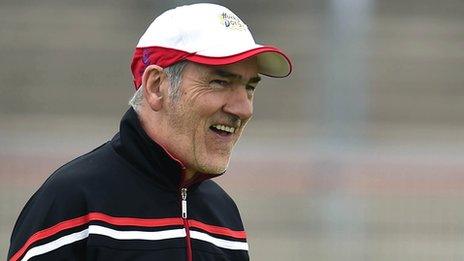 Tyrone manager Mickey Harte