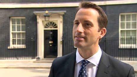 Sir Ben Ainslie at Downing Street