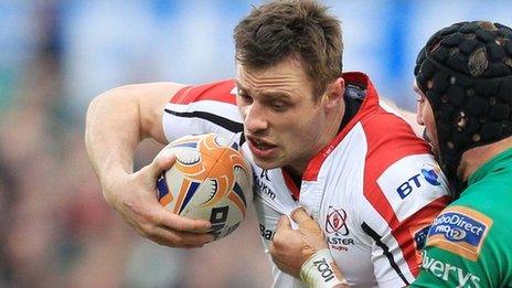 Ulster winger Tommy Bowe