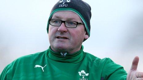 Philip Doyle guided Ireland to their first Grand Slam in 2013