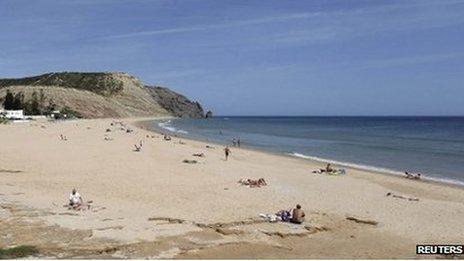 Praia da Luz beach