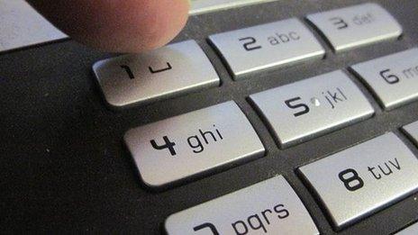 telephone keypad