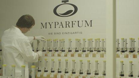 Laboratory at "MyParfum"