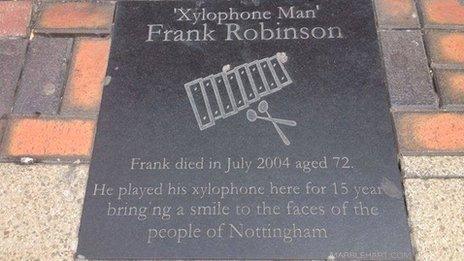 Plaque for Frank Robinson