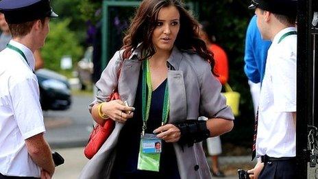 British tennis star Laura Robson