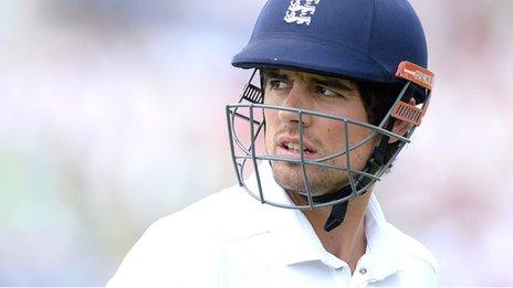 England captain Alastair Cook