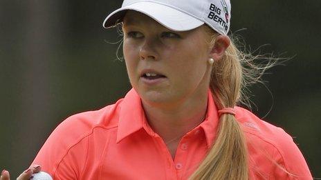 Stephanie Meadow has finished third in her first two tournaments as a professional