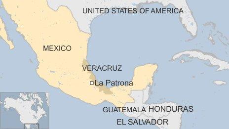 Map of Mexico