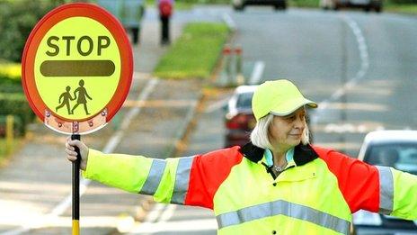 Generic lollipop lady