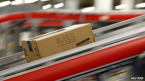 M&S parcel