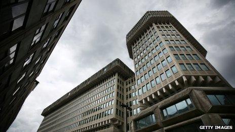 A general view of the Ministry of Justice building, formerly the Home Office