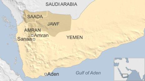 Map of Yemen