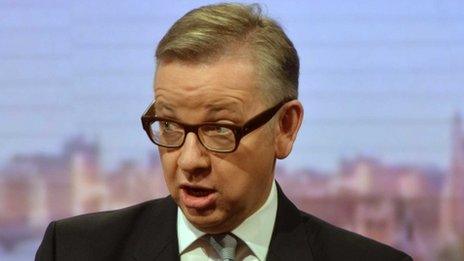 Michael Gove on Marr