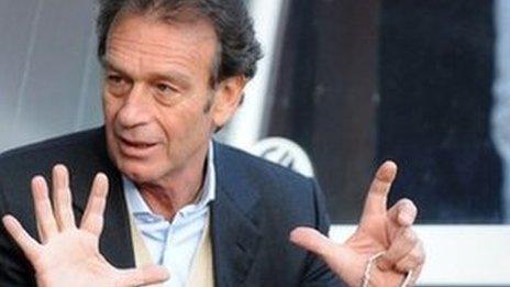 Leeds owner Massimo Cellino