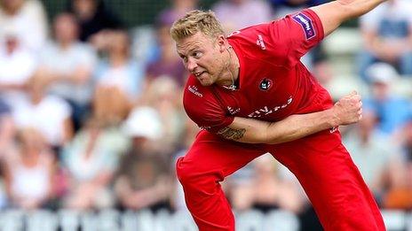 Andrew Flintoff of Lancashire