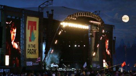 T in the Park