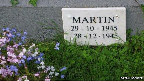 Infant grave, Sean Ross Abbey, Co Galway (courtesy of Brian Lockier)