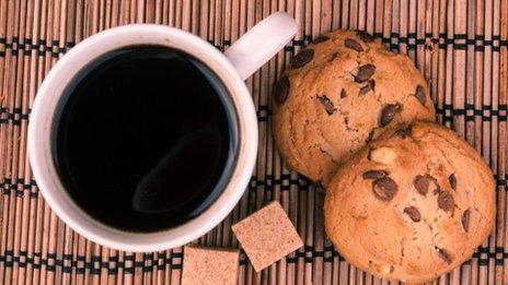 Coffee and biscuits