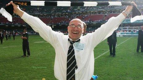 John Kear pictured in Cardiff in 2005