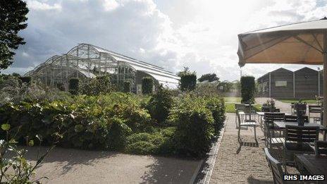 Wisley cafe, photo courtesy of RHS Images