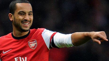 Arsenal's Theo Walcott