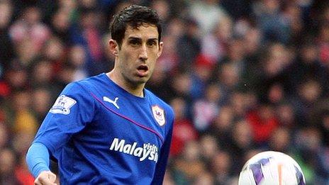 Cardiff City midfielder Peter Whittingham