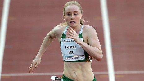 Ckity of Lisburn athlete Amy Foster