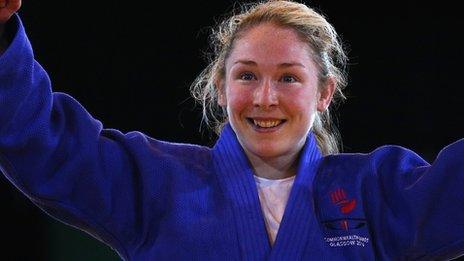 Lisa Kearney secured Northern Ireland's first medal of the Glasgow Games